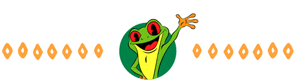 a close up of a frog waving her hand