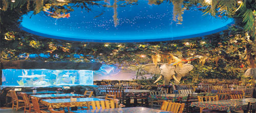 Rainforest Cafe Niagara Falls Attractions Ontario